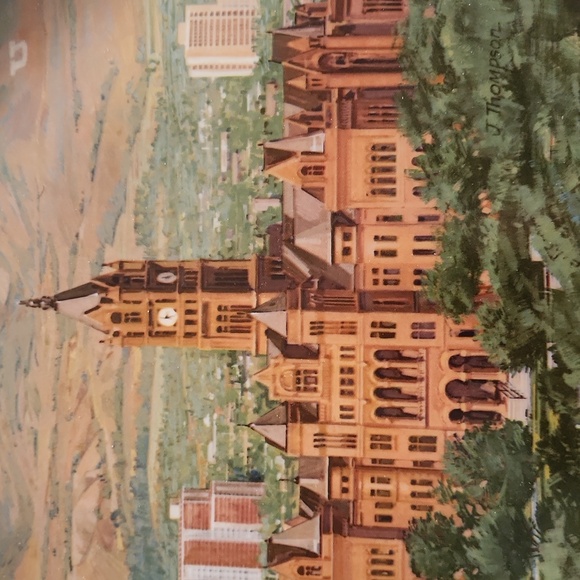 Vintage Limited Edition Salt Lake City Collector Plate City & County Building - Picture 2 of 4
